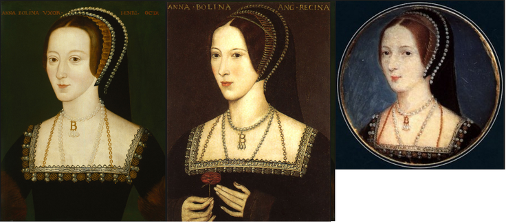 Anne Boleyn – NPG 668 – Hever Castle – John Hoskins Miniature