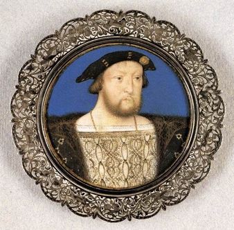 Henry VIII - Miniature in the Louvre