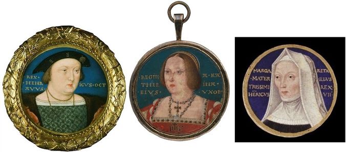 King Henry the Eight and Queen Katherine his Wife and Margaret Mother of the Illustrious King Henry VII