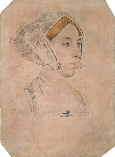 Anne Boleyn – The Bradford Holbein Drawing of a Lady (British Museum)