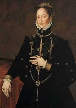 Sir Anthonis van Dashorst Mor, Bildnis der Gräfin Las Navas