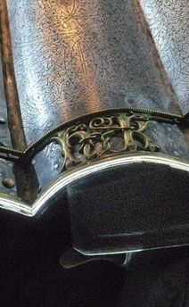 Henry VIII's Armour with the HK Love Knot