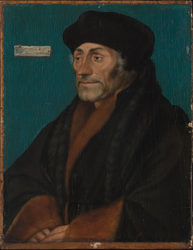 Erasmus of Rotterdam (28 October 1466 – 12 July 1536)
