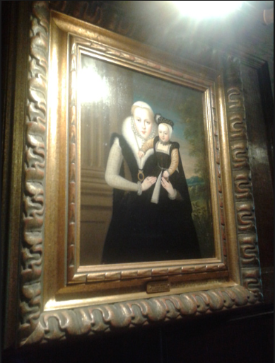 Portrait of Katherine Grey in the Astor Wing at Hever Castle