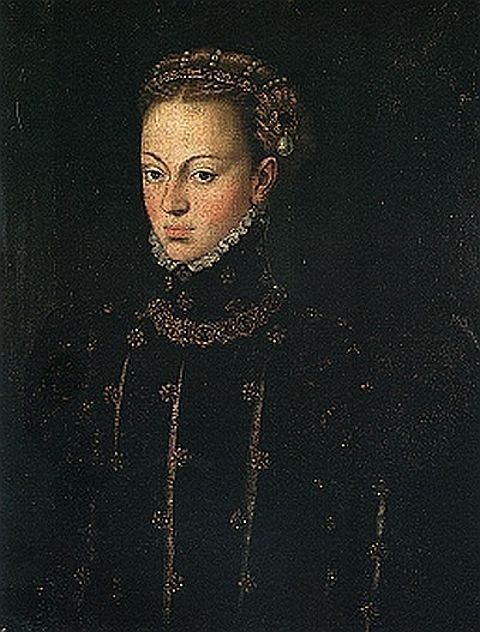 Called Joanna of Austria, dressed in Portuguese fashion