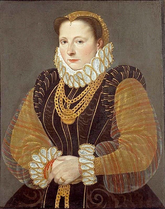 1580 Eva Truchseß von Rheinfelden by Hans Bock The Elder (Kunstmuseum Basel - Basel, Basel-Stadt, Switzerland)