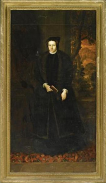 Katherine Willoughby, Duchess of Suffolk, Early 18th Century Copy of a Portrait from 1548