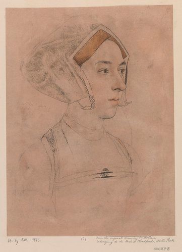 Anne Boleyn by Hans Holbein the Younger