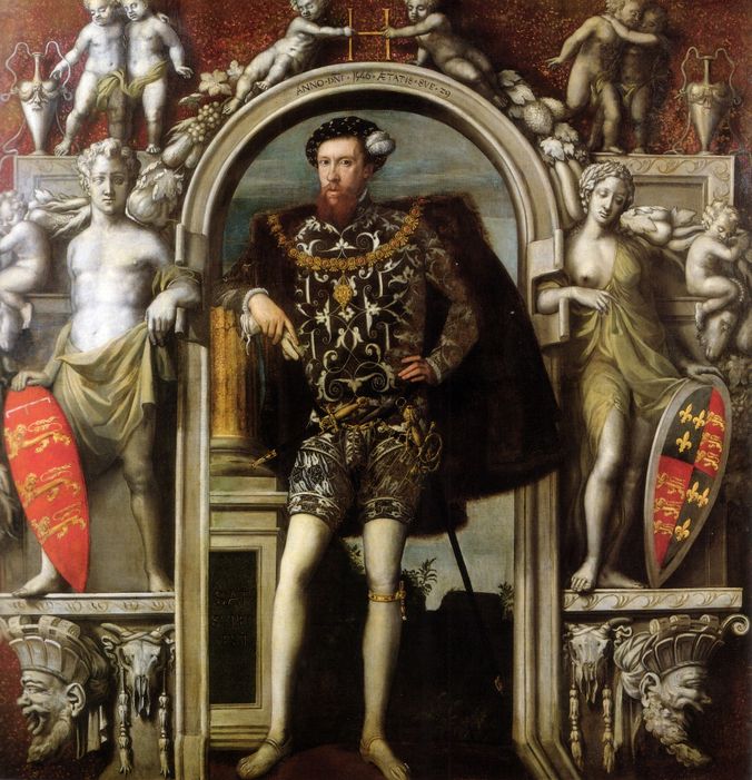 Henry Howard, Earl of Surrey (1516/1517 – 19 January 1547) – Henry Howard Earl of Surrey at age 29, 1546, by William Scrots