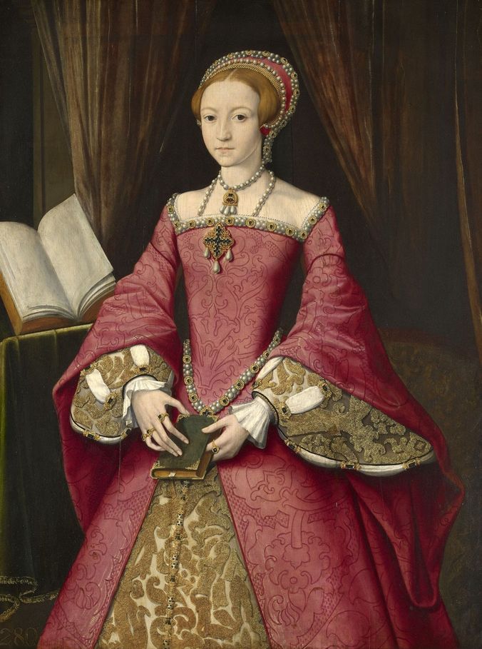 Elizabeth I when a Princess by William Scrots