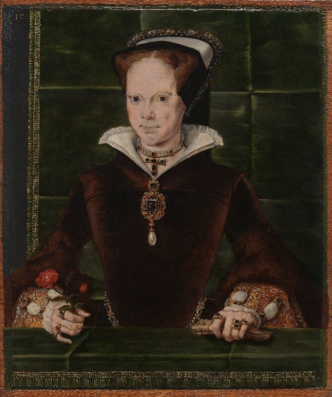 Queen Mary I by Hans Eworth, 1554