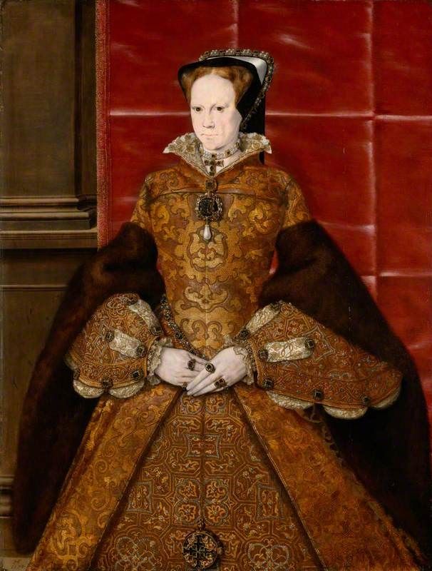 Mary I (1516–1558), Queen of England and Ireland by Hans Eworth