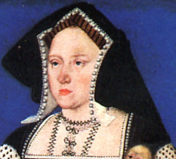 Katherine of Aragon with a Marmoset (detail)