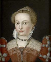 Renée d'Anjou, marquise de Mézières? – Portrait of a Young Lady by Circle of Francois Clouet – Philip Mould