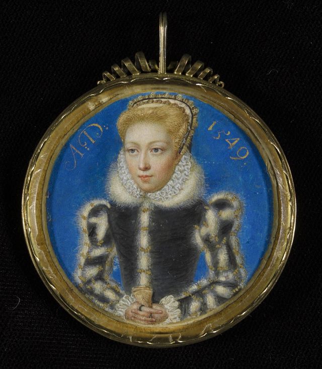 A Girl, formerly thought to be Queen Elizabeth I as Princess, 1549, by Levina Teerlinc