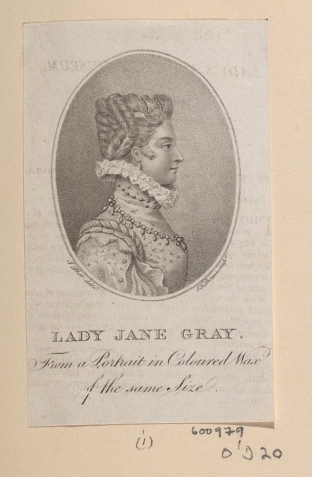 Lady Jane Grey – Engraving RCIN 600979