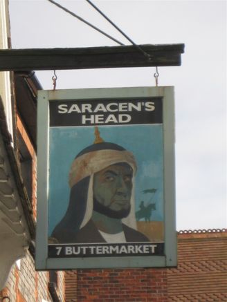 The Saracen's Head – Pub Sign