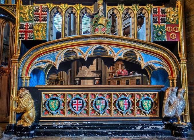 The Tomb of Sir Lewis Robsart – Westminster Abbey © @mementouk