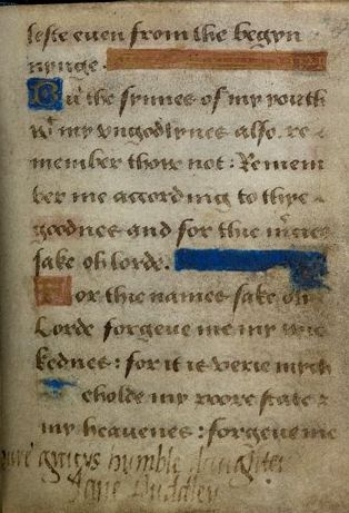 Lady Jane Grey's prayer book with her handwritten signature © British Library Board, Harley 2342