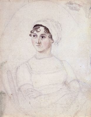 Jane Austen by Cassandra Austen, c.1810