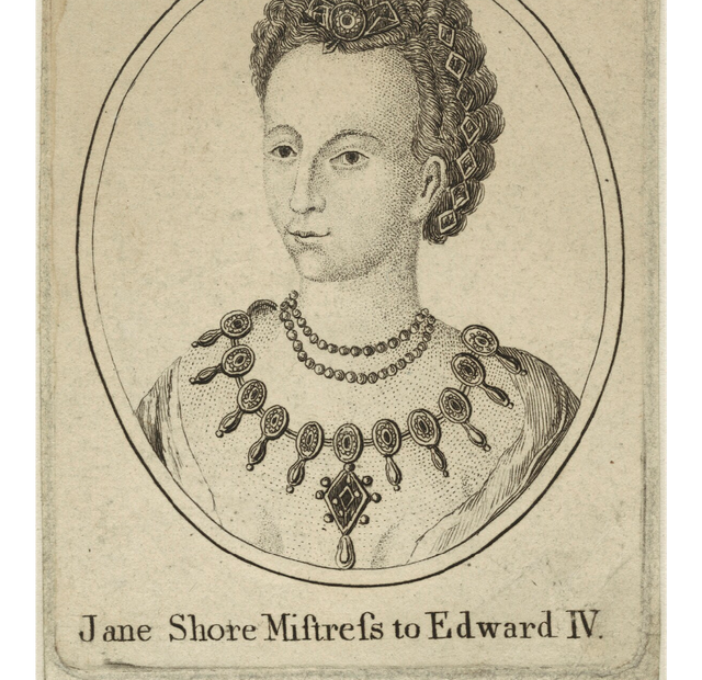 Jane Shore, mistress to King Edward IV of England
