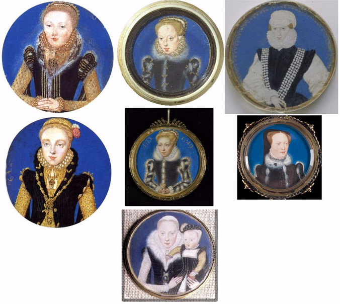 Called  Elizabeth I Tudor – Katherine Grey Seymour – Mary Dudley Sidney and Mary Neville Fiennes, Lady Dacre