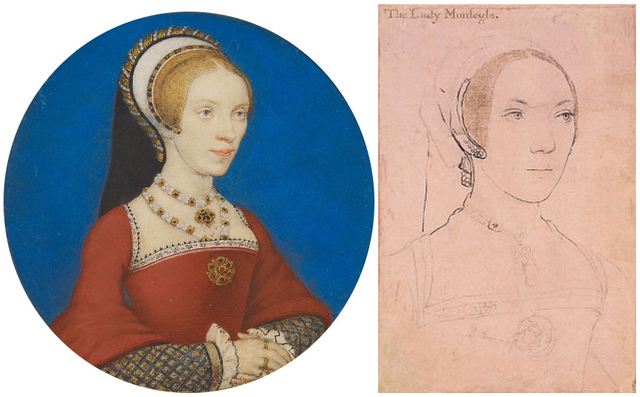 Elizabeth Grey, Lady Audley, and Mary Brandon, Lady Monteagle. Elizabeth's brother Henry Grey was married to Mary's sister Frances Brandon. They were the parents of Lady Jane Grey.